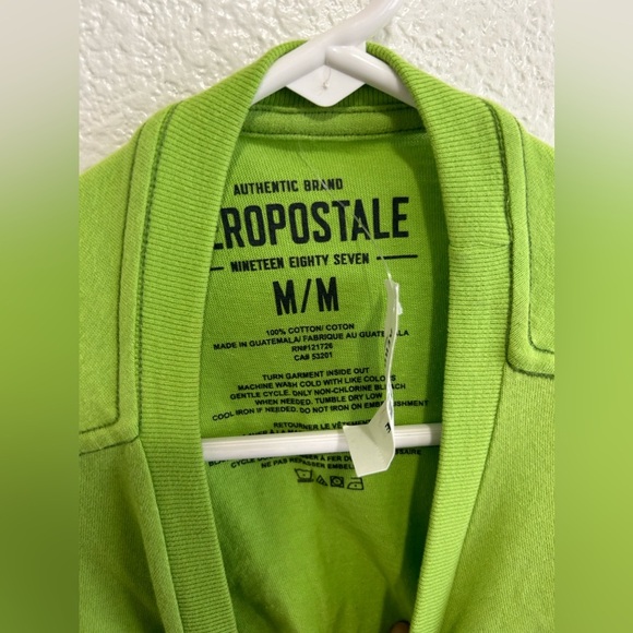 Green Aeropostal T-Shirt Medium - Picture 6 of 7